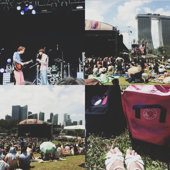 LANEWAY FESTIVAL. With Kings of Convenience in the firs photo and also the first act of the day.